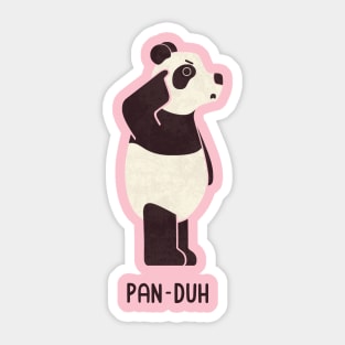 Pan-duh Sticker